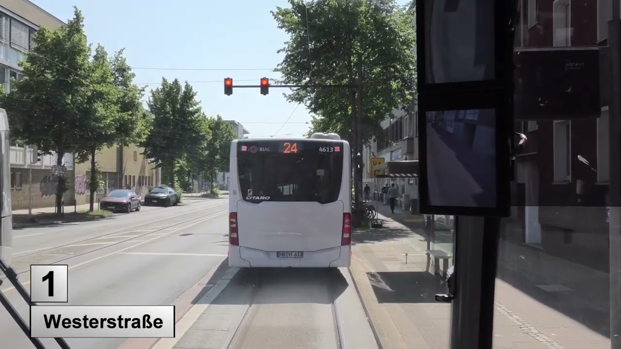 Straßenbahn Bremen 2025 Linie 1