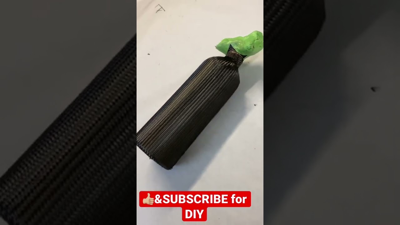 DIY a 🔥fire extinguisher Cover in Carbon for a car, how it's make comes in next 5 Days