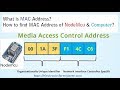 What is MAC Address? || How to find MAC Address of Nodemcu? || How to find MAC of NIC 's in computer