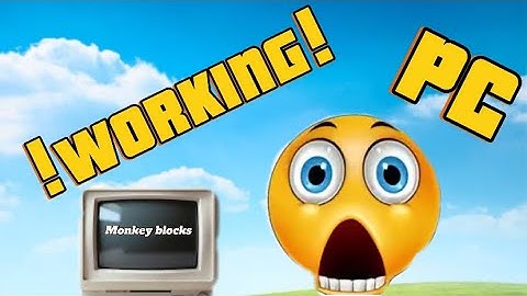 How to build a working pc in gorilla tag          (monkey blocks) credit to @MikeYourMan