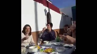Family Lunch Mannequin Challenge