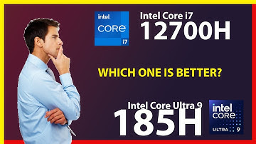 INTEL Core i7 12700H vs INTEL Core Ultra 9 185H Technical Comparison