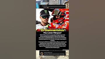 Thumbnail of Di Giannantonio Tantang Marc Márquez di MotoGP? Yakin Siap Duel di Lintasan? #motogp2025 #marquez