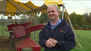 High Powered Apple Cannons at Lyman Orchards in Middlefield, CT