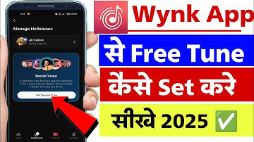 Wynk music se caller tune kaise lagaye | wynk music app se hello tune set kaise kare