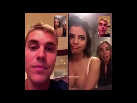 news-2018-justin-bieber-says-"i-love-you"-to-selena-gomez-(official-facetime-from-justin-biber)