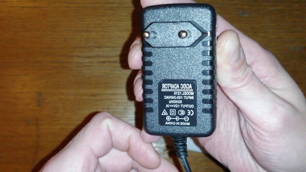 SENCART DC 12V 1A Power Supply Adapter Transformer