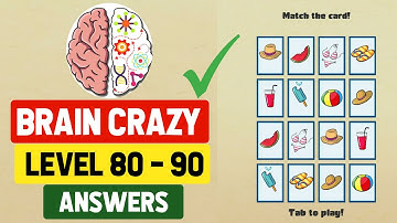 Brain Crazy :: Brain Crazy Level 80 to 90 Answers