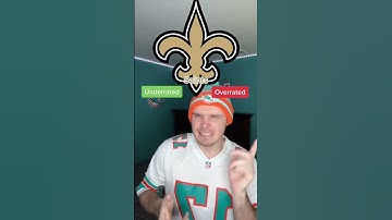 Underrated and Overrated NFL Teams Pt. 2 #shorts #nfl #nflfootball #overrated #underrated