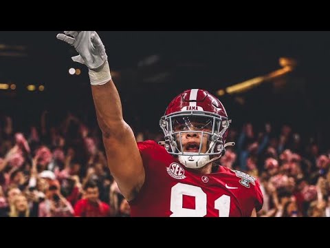 Here comes Alabama Bryce Young Touchdown Pass to Cameron Latu‼️