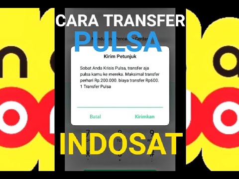 Cara Transfer Pulsa Indosat Dengan Mudah. 