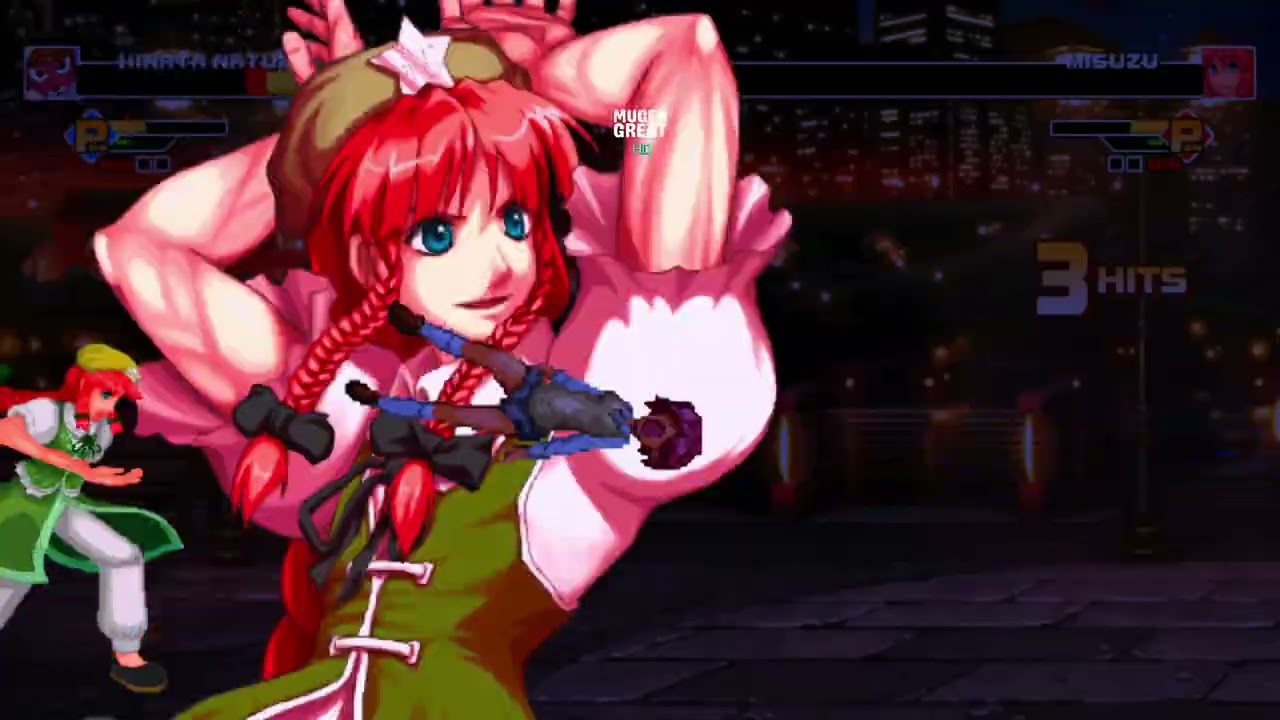 [Mugen GAME] HD-HDR Hinata Natumi Vs Misuzu
