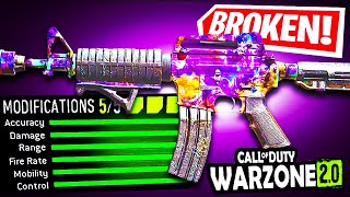 new M16 is *BROKEN* in WARZONE 2! 😍 (Best M16 Class Setup)