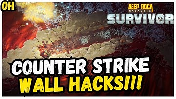 I Made A Counter Strike Wall Hack Build!! Deep Rock Galactic Survivor!