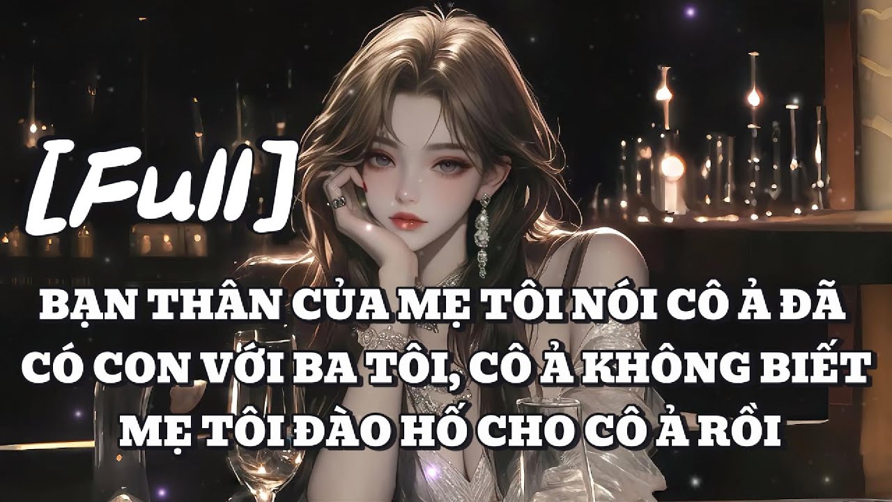 [FULL] BẠN THÂN CỦA MẸ TÔI NÓI CÔ Ả ĐÃ CÓ CON VỚI BA TÔI, CÔ Ả KHÔNG BIẾT MẸ TÔI ĐÀO HỐ CHO CÔ Ả RỒI