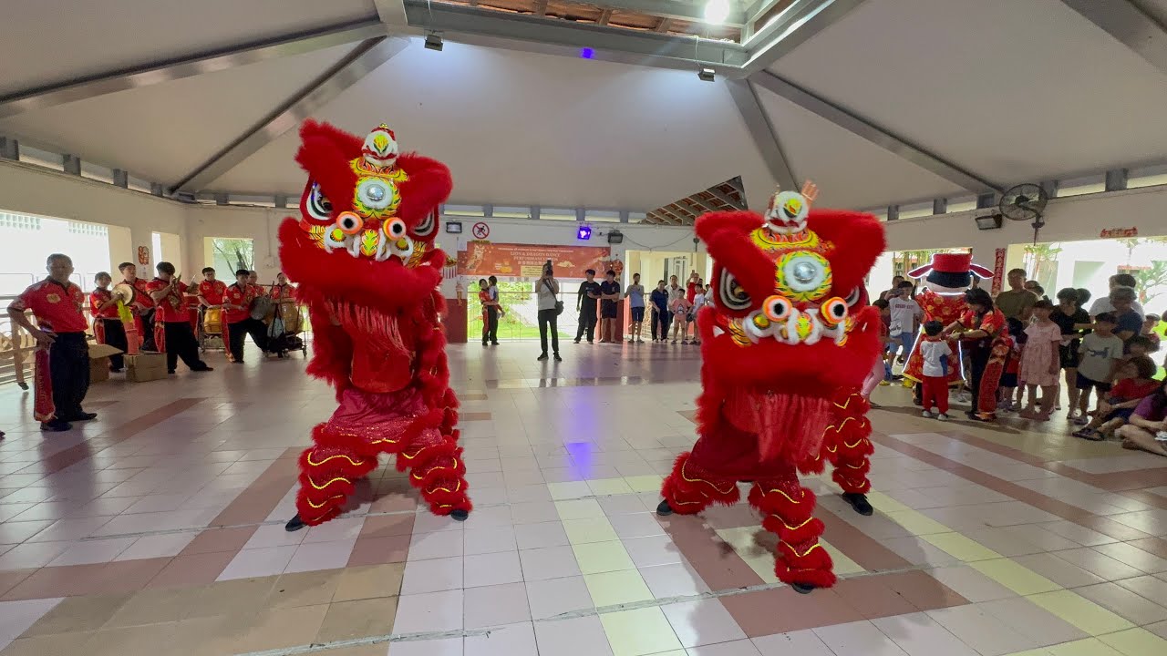 鴻傑體育會 Hong Jie Lion Dance Drumming & Opening Performance at Yew Tee Zone 11 RC 19 February 2026