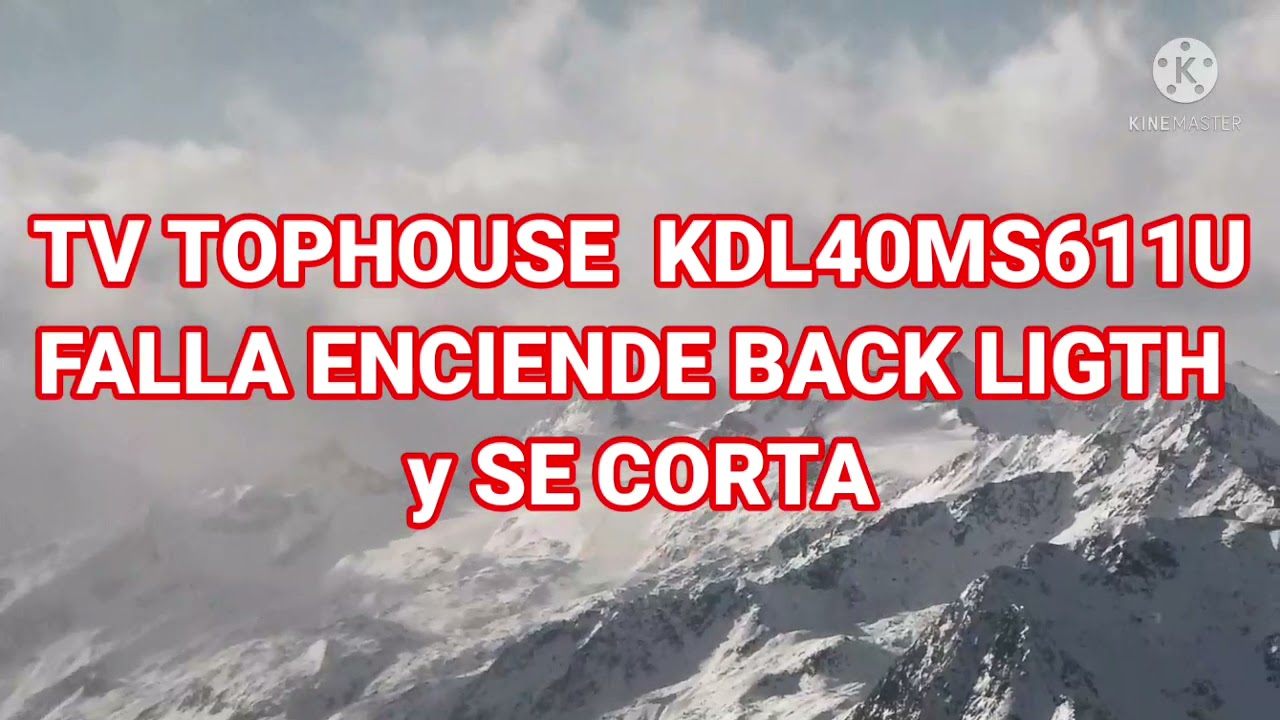 TOPHOUSE KDL40MS611U YouTube