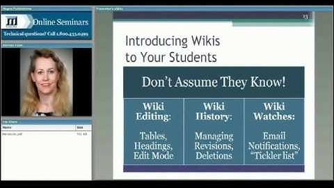 Designing an Effective Collaborative Wiki Project