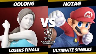 Price Invitational Losers Finals  Oolong wii Fit Trainer Vs Notag mario Smash Ultimate 