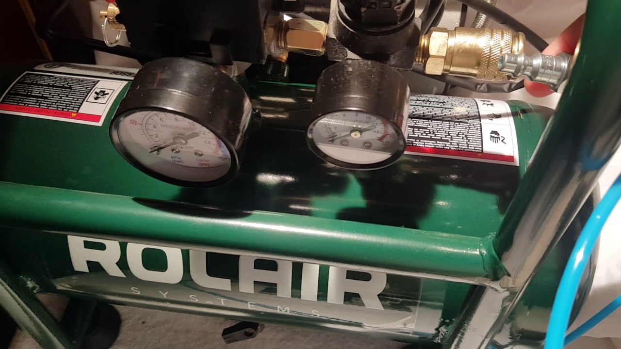 Compressor Setup for Using Pneumatic Grips and Fixtures