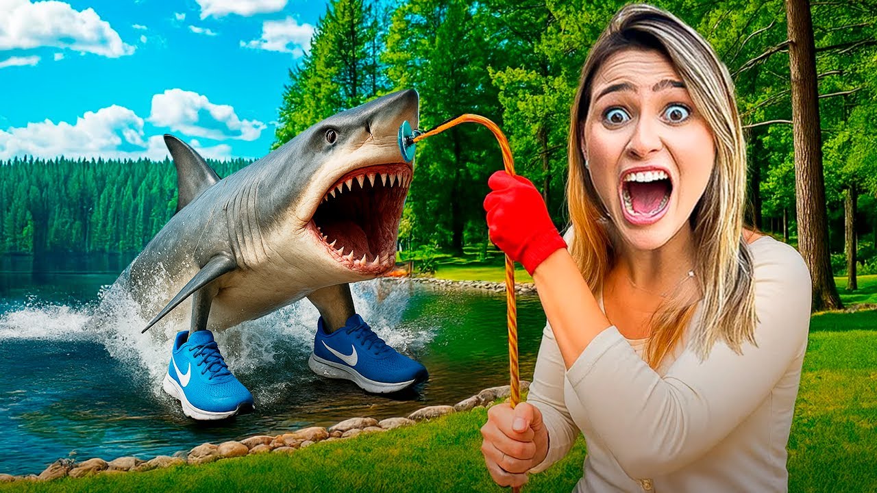 PESQUEI UM BRAINROT ULTRA RARO NA PESCA MAGNÉTICA!