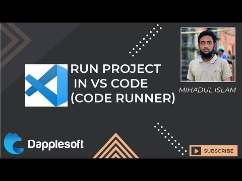 Run Project in vs Code Code Runner Bangla Tutorial