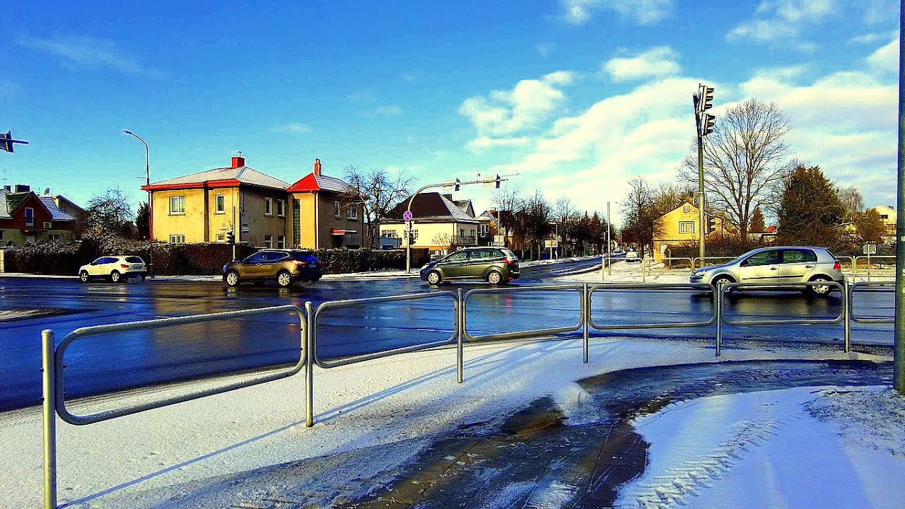 February on the streets. Winter colors and emotions. - YouTube