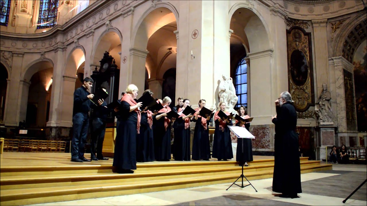 Hymne des Chérubins (Ier mode byzantin) Harmonisation S. Mokraniats YouTube