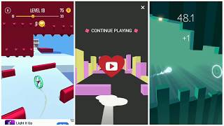 COIN RUSH vs FIRE RIDES vs CATCH UP - COMPARE GAMEPLAY - WALKTHROUGH BY GAMERZ TOPER screenshot 4