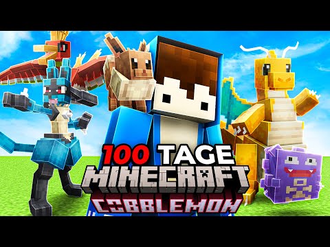 I Survived 100 Days in Minecraft Cobblemon Against My Rival