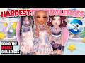 Doing The *HARDEST* Challenges In Dress To Impress!! (Roblox)