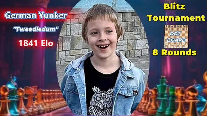 German Yunker (1841) - Blitz Tournament 06/07/2025 - 8 Rounds