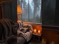 Peaceful cabin in the woods 🪶✨ #relax #rainoundforsleep #ambient #rain #ambientsounds #cabin
