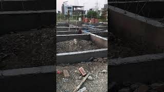 plinth Beam ka work complete ho gya hai @Qrconstruction #Plinthbeam,#construction,#manpower,#Beam