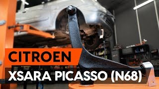 Comment remplacer un bras de suspension avant sur CITROEN XSARA PICASSO (N68) [AUTODOC]