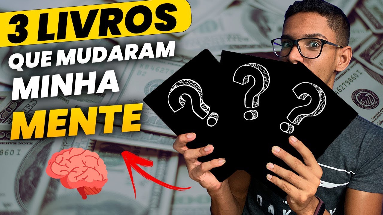 📖 OS 3 LIVROS SOBRE DINHEIRO que Mudaram Minha VIDA | Recomendo, mas não empresto!