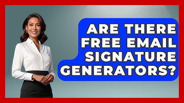 Are There Free Email Signature Generators? - Graphic Design Nerd