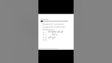 The expression x13− 2 2 can be rewritten as( )( ) x k x k 13− + ,  #maths #satmathconcepts #geometry