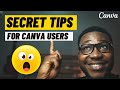 canva tips - 1 canva tips &amp; tricks | canva tips for beginners | tutorial canva