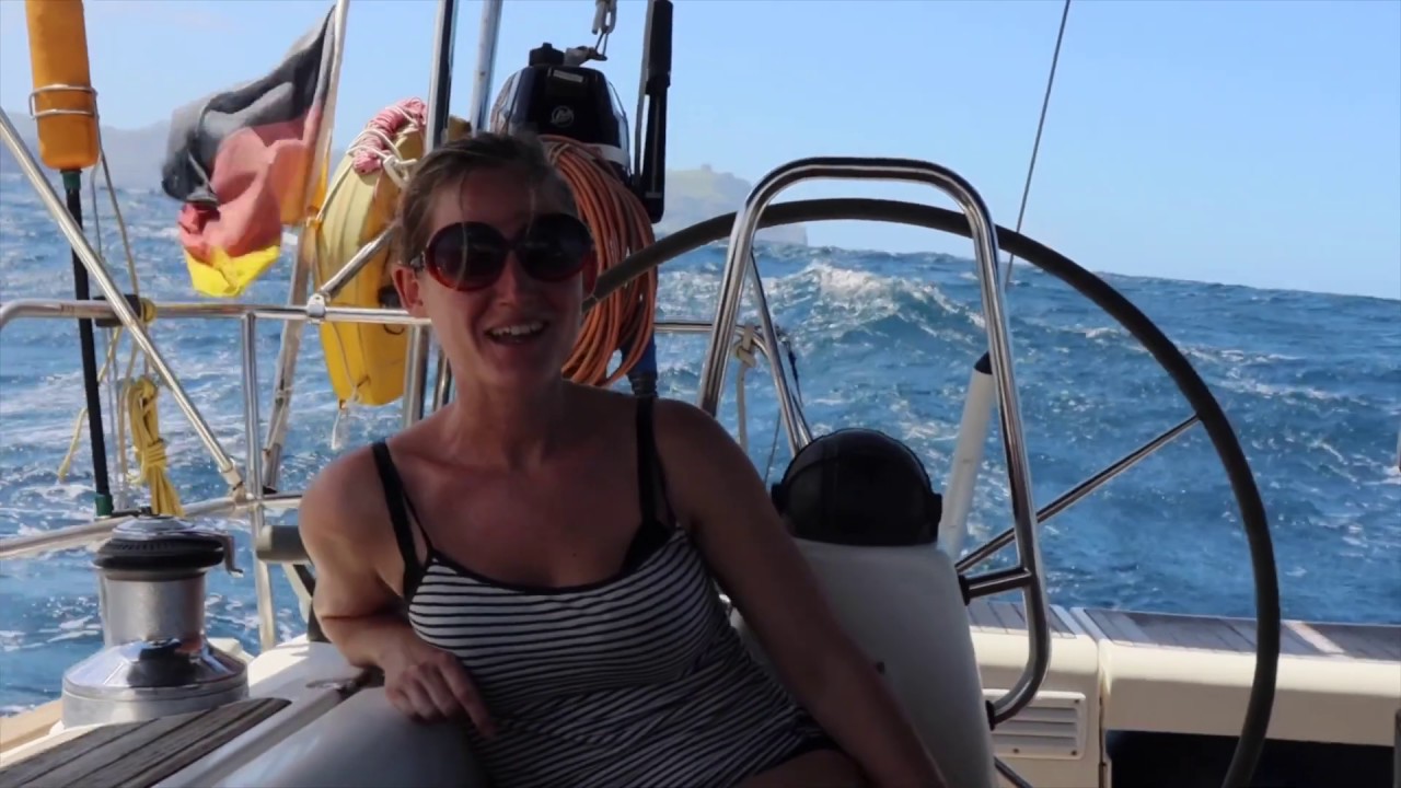 Land ho after 38 days on the Pacific Ocean! #3 – EP 129 Sailing Seatramp