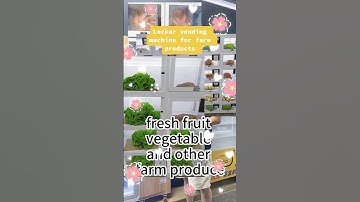Locker vending machine, the best choice for farm products #vending #farming