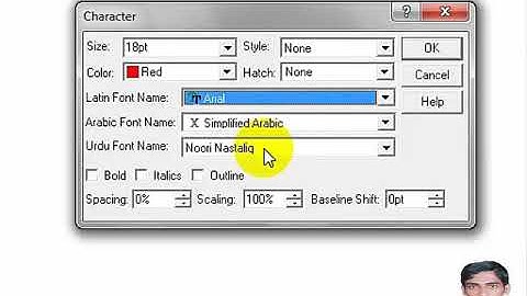 How To Write English And Urdu In Inpage  by almunir66