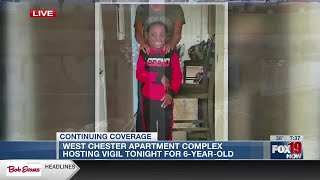 Candlelight vigil held Sunday for 6-year-old West Chester boy