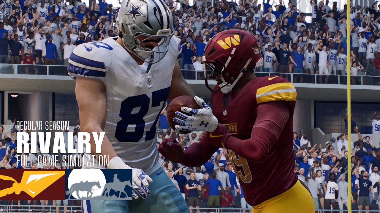 Commanders vs. Cowboys | 2026 Rivalry Game | Madden NFL 26 Simulation