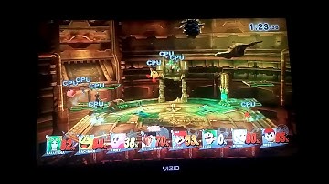 Super Smash Bros. for Wii U 8 Player Pyrosphere