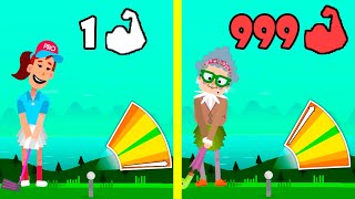 Golf Orbit! This Is The Strongest Golfer In The World! Fast Gameplay on iOS and Android screenshot 2