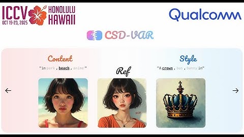 [ICCV 2025] CSD-VAR: Content-Style Decomposition in Visual Autoregressive Models