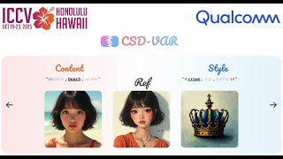 [ICCV 2025] CSD-VAR: Content-Style Decomposition in Visual Autoregressive Models