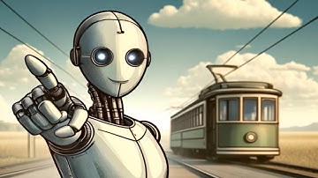 How Good is AI Music Getting? (Trolley Problem Music Video)