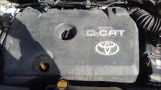 Toyota Corolla Verso 2,2 Dpf Regeneration Off